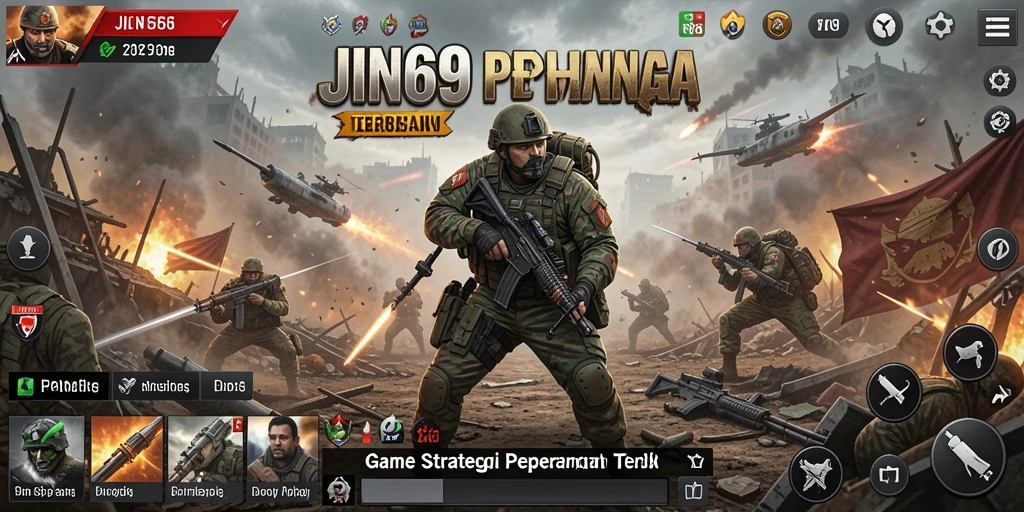 Gameplay seru di JIN69 dengan strategi pertempuran menegangkan.