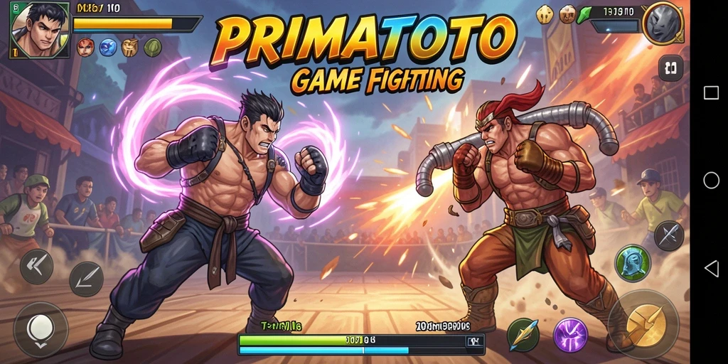 Tampilan gameplay Fighting yang mengasyikkan di PRIMATOTO.
