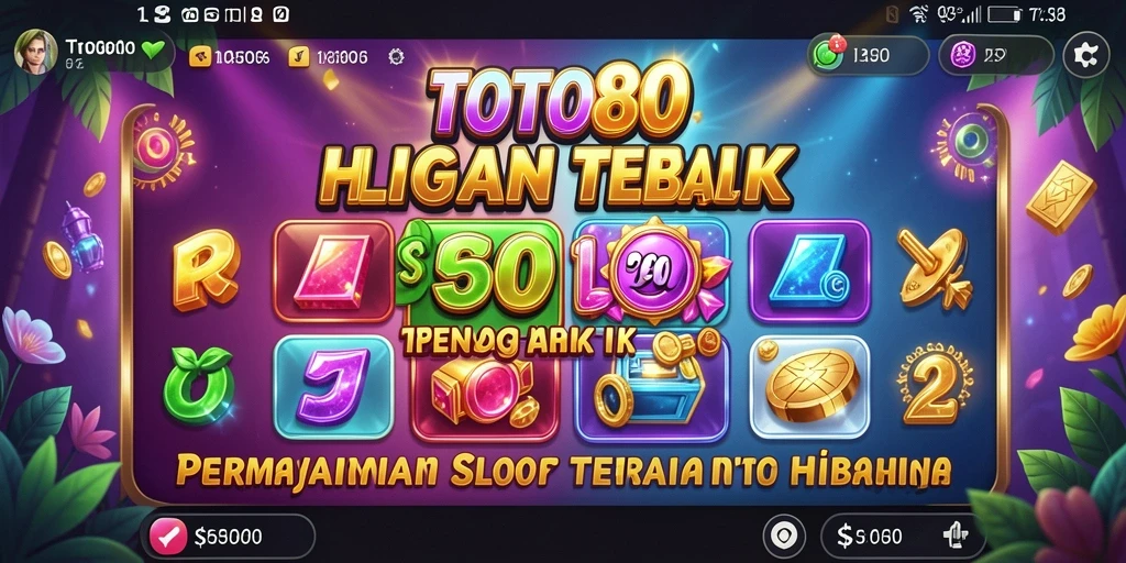 Tampilan screenshot TOTO80 menunjukkan pengalaman gameplay slot yang seru dan mengasyikkan.