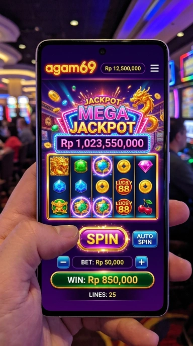 Tampilan utama aplikasi agam69 dengan berbagai pilihan APK.